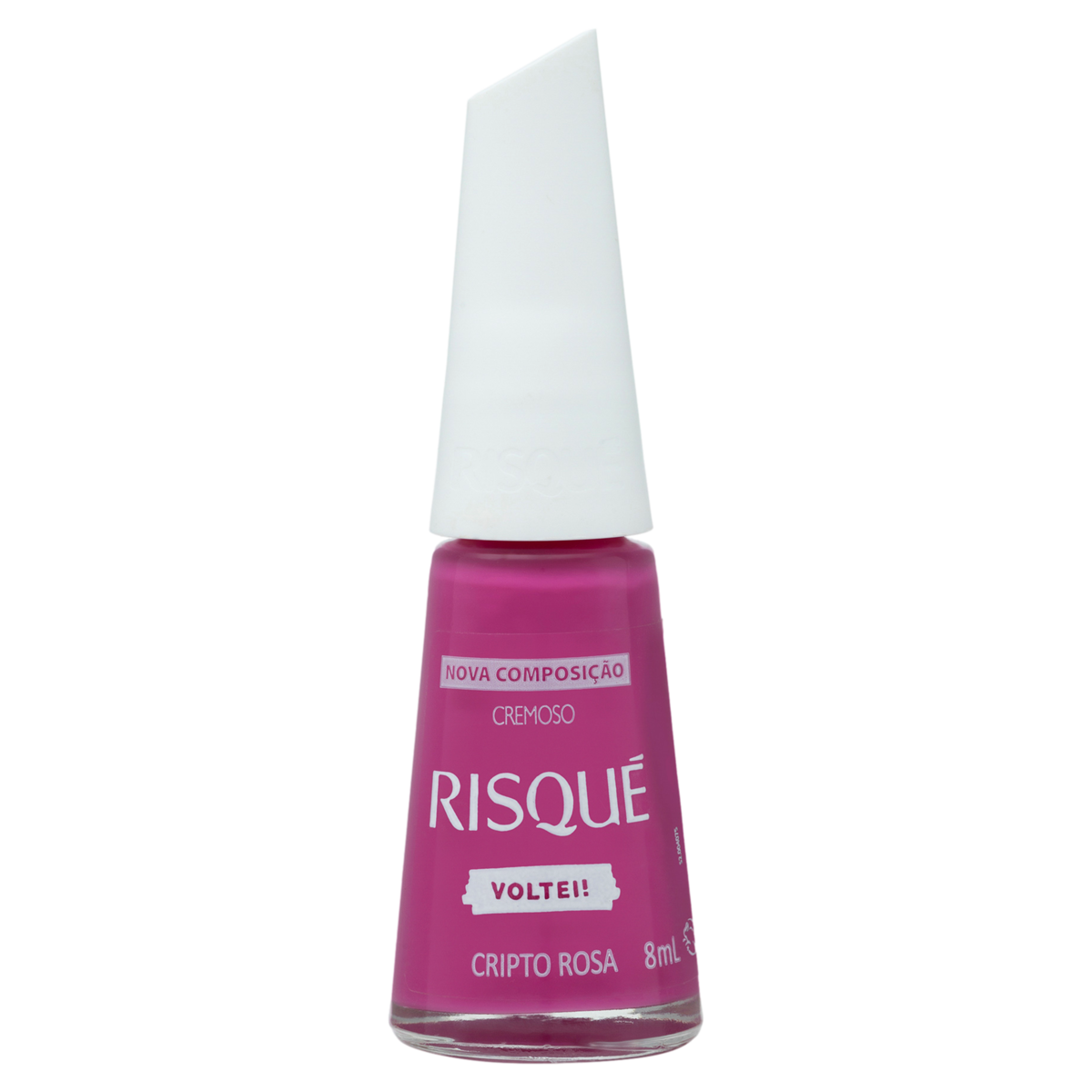 offer-product-image-Esmalte Cremoso Cripto Rosa Risqué Nosso Metaverso Frasco 8ml