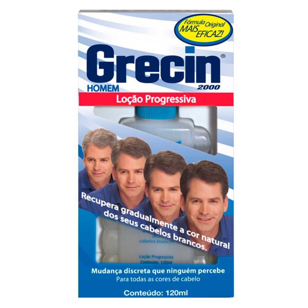 Capa do produto Loção Homem Progressiva - Grecin 2000 120Ml