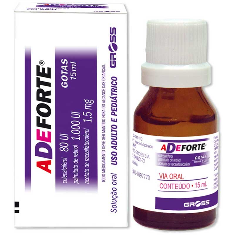 Capa do produto Adeforte Gotas 15Ml