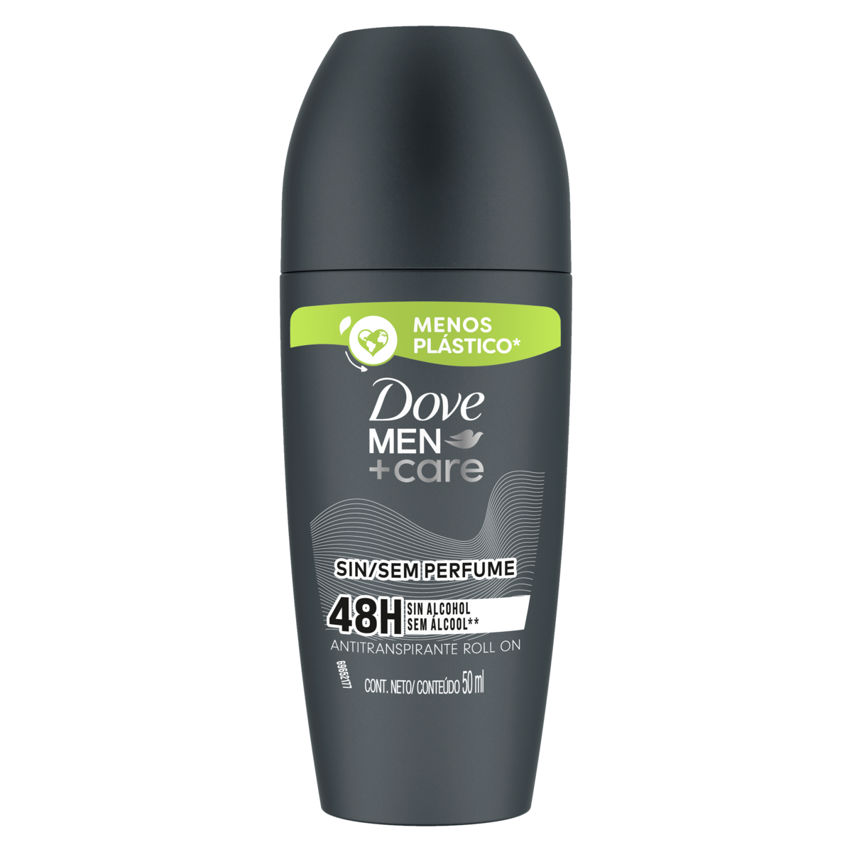Capa do produto Desodorante Roll-On Dove Men+Care Sem Perfume 50Ml
