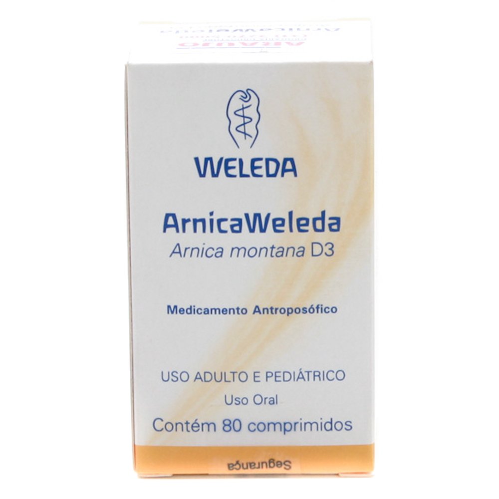 Capa do produto Arnica Weleda 80 comprimidos