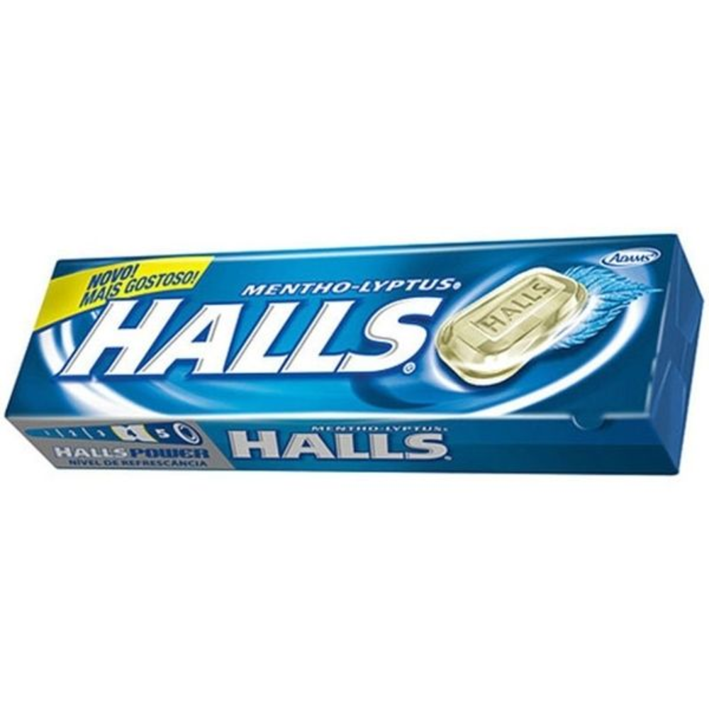 Capa do produto Pastilhas Halls Mentol 28g