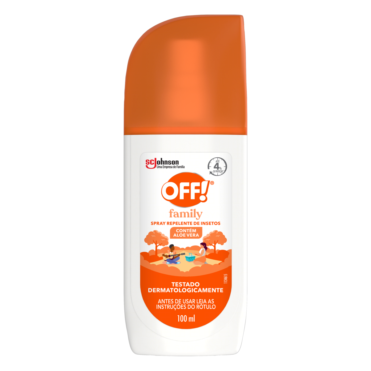 Capa do produto Repelente Off Family Spray 100Ml