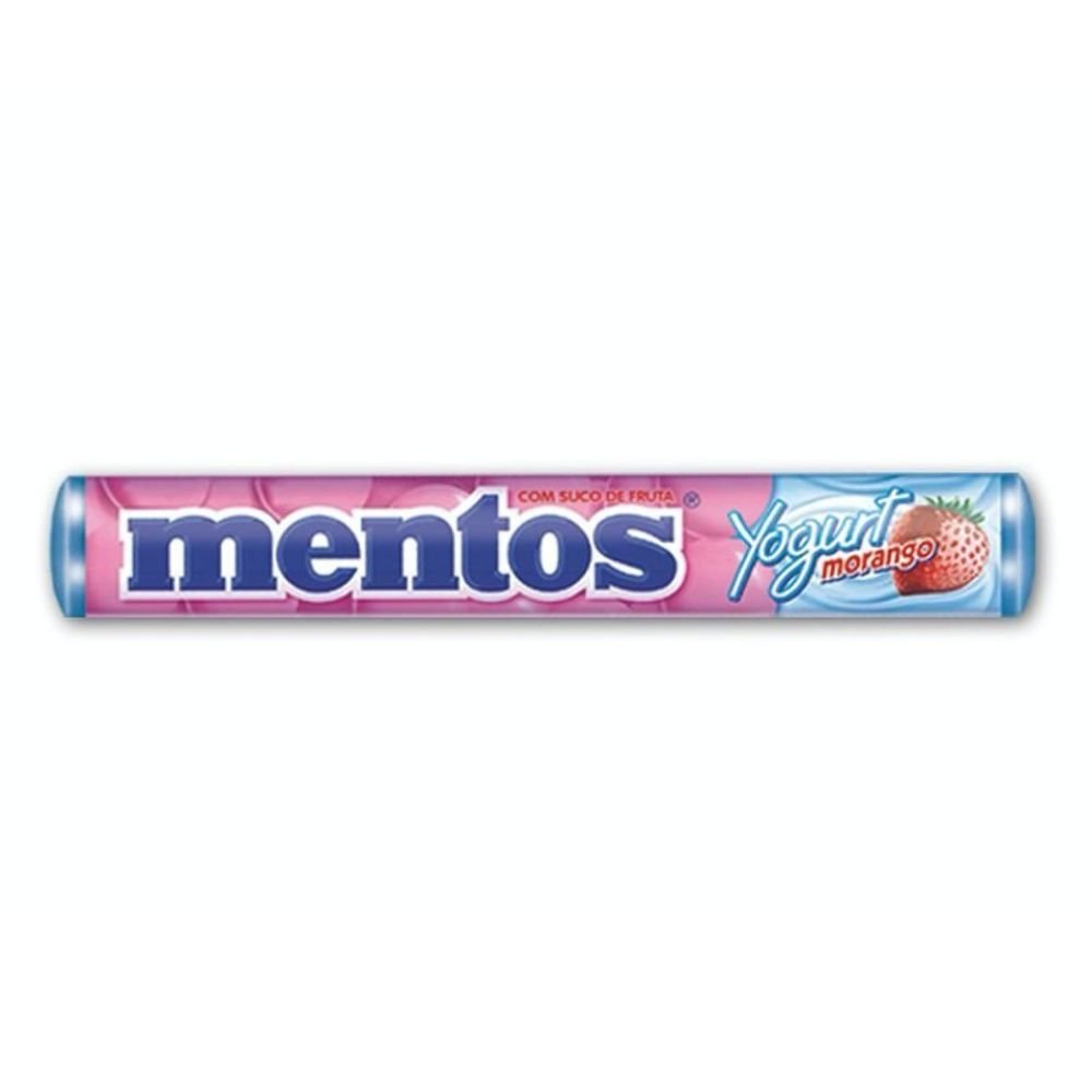 Capa do produto Bala Mentos Yogurt Com 14 Unidades