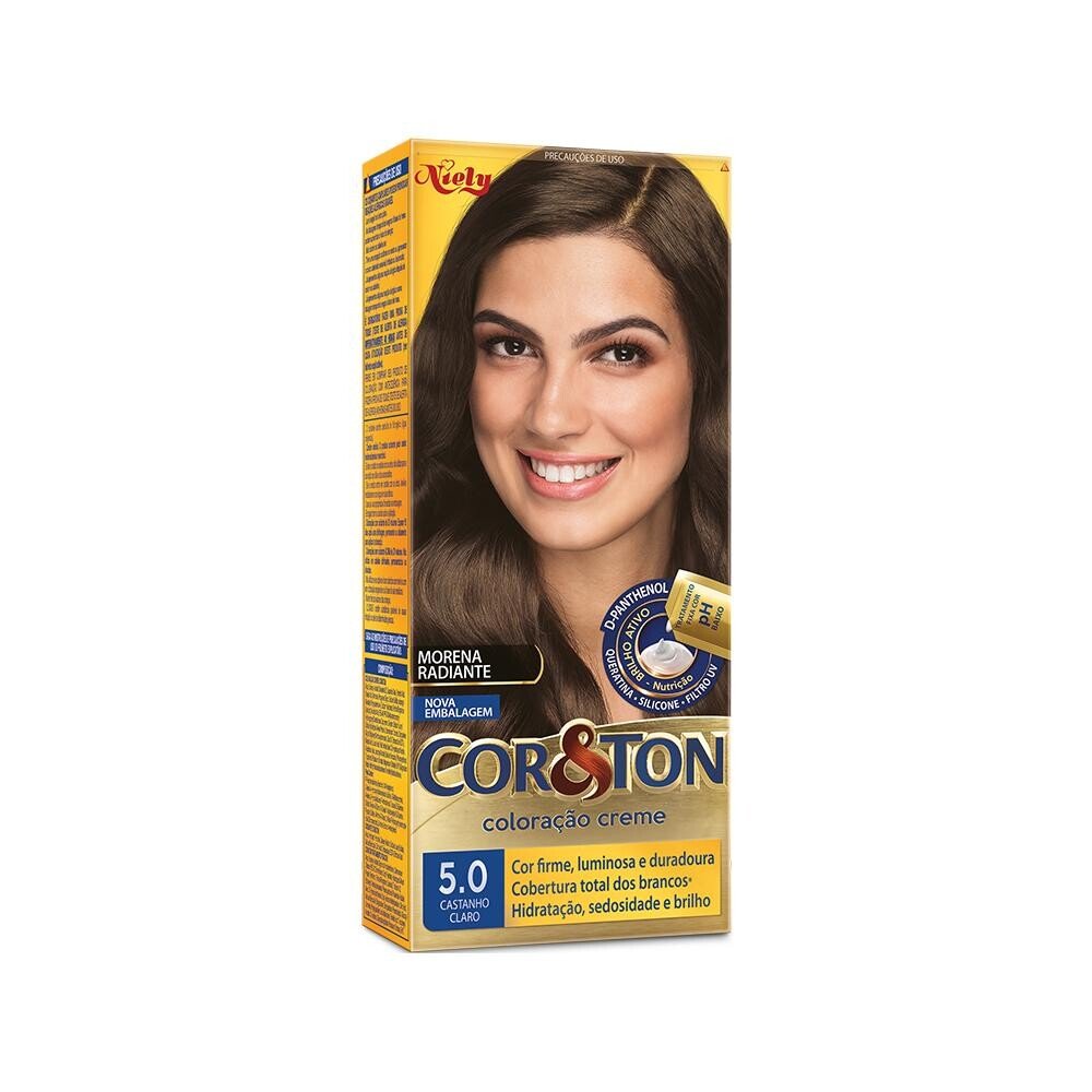 Capa do produto Tintura Niely Cor&Ton 5.0 Castanho Claro
