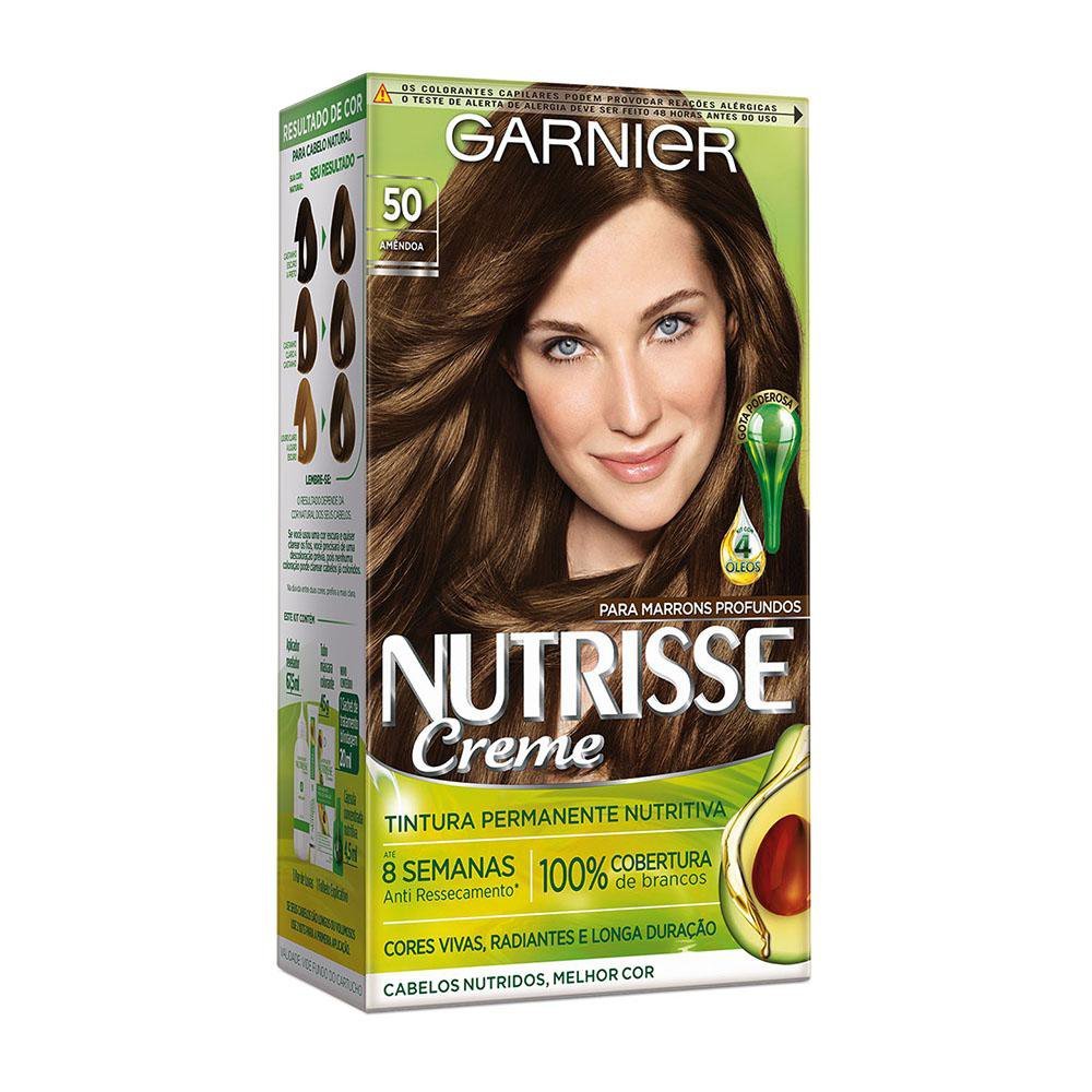 Capa do produto Tintura Nutrisse Creme 50 Amêndoa 1 Unidade