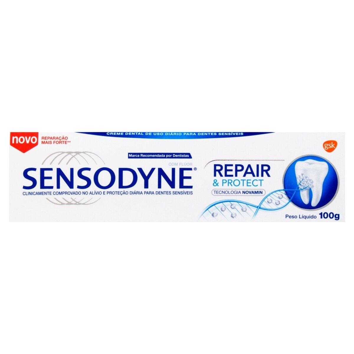 Capa do produto Creme Dental Sensodyne Repair & Protect 100G