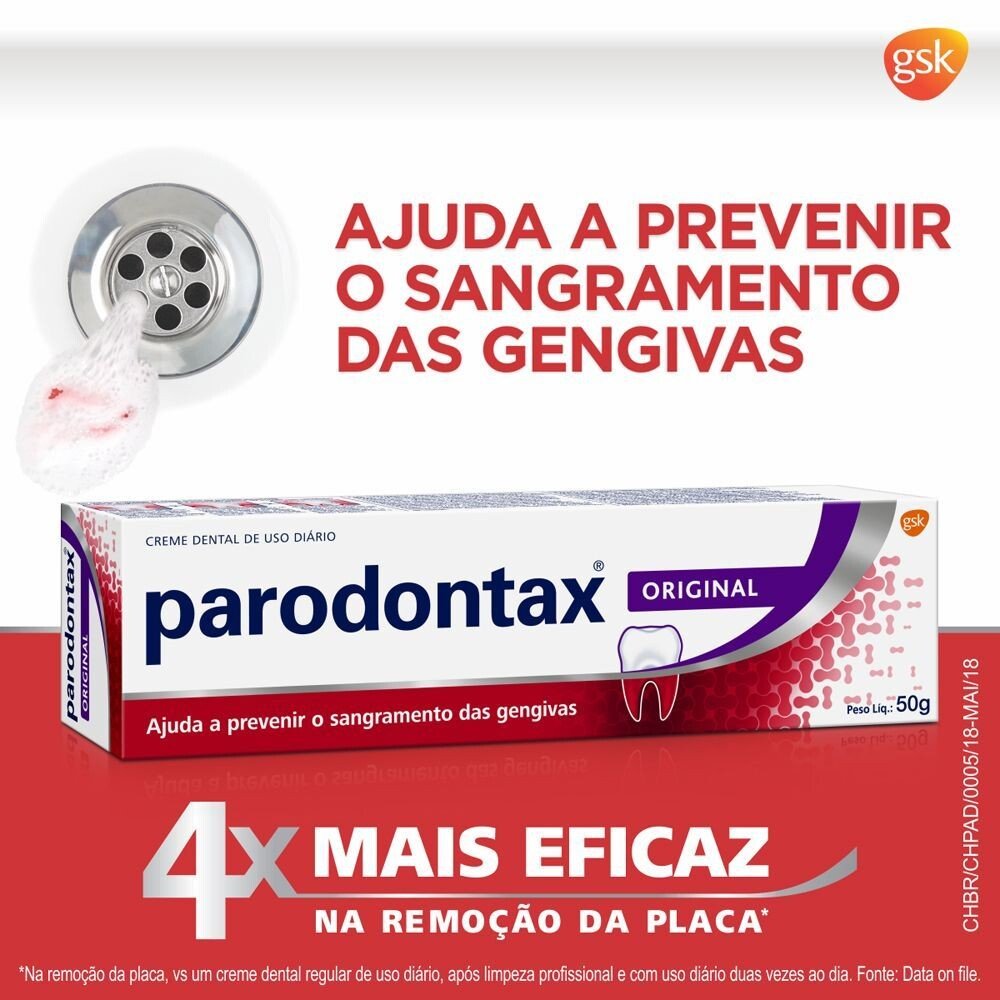 Capa do produto Creme Dental Parodontax Original 50G