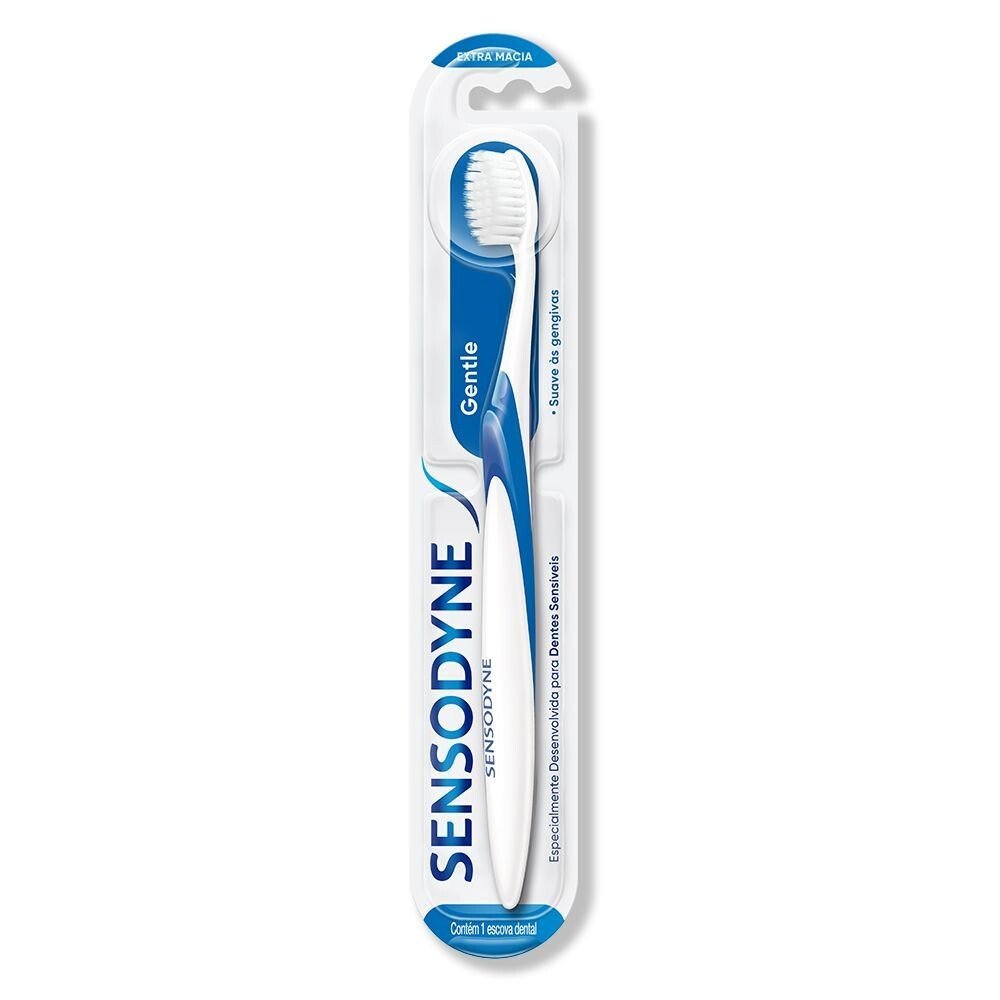 Capa do produto Escova Dental Sensodyne Gentle Extra Macia 1 Unidade