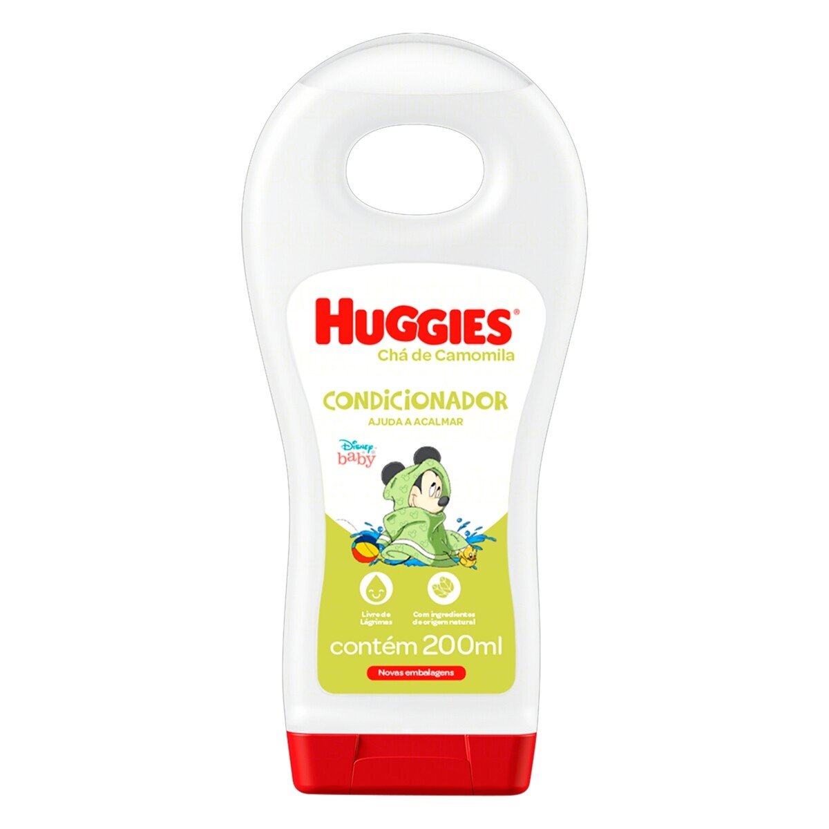 Capa do produto Condicionador Infantil Huggies Turma Da Mônica Chá De Camomila 200Ml
