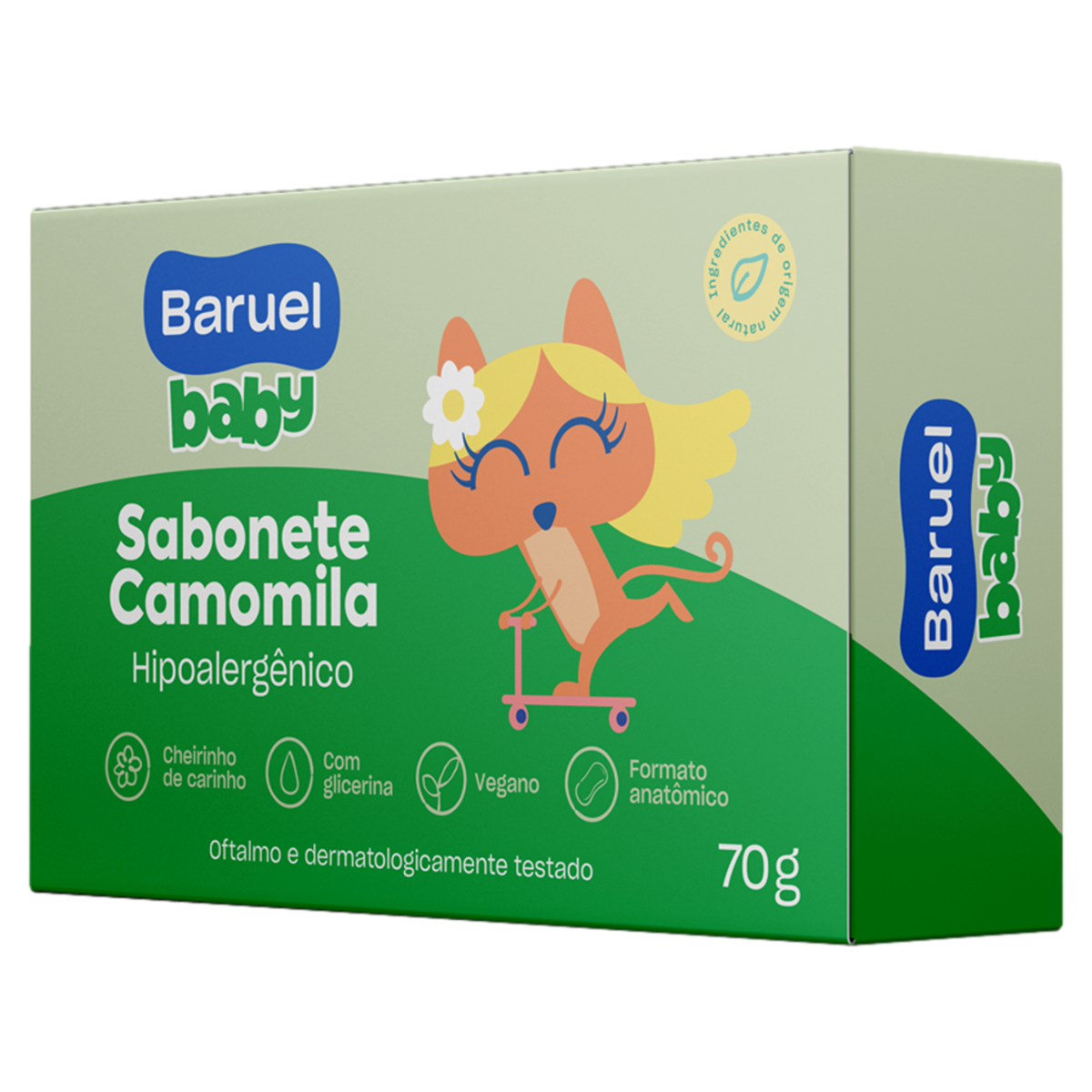 Capa do produto Sabonete em Barra Baruel Turma da Xuxinha Camomila 80g