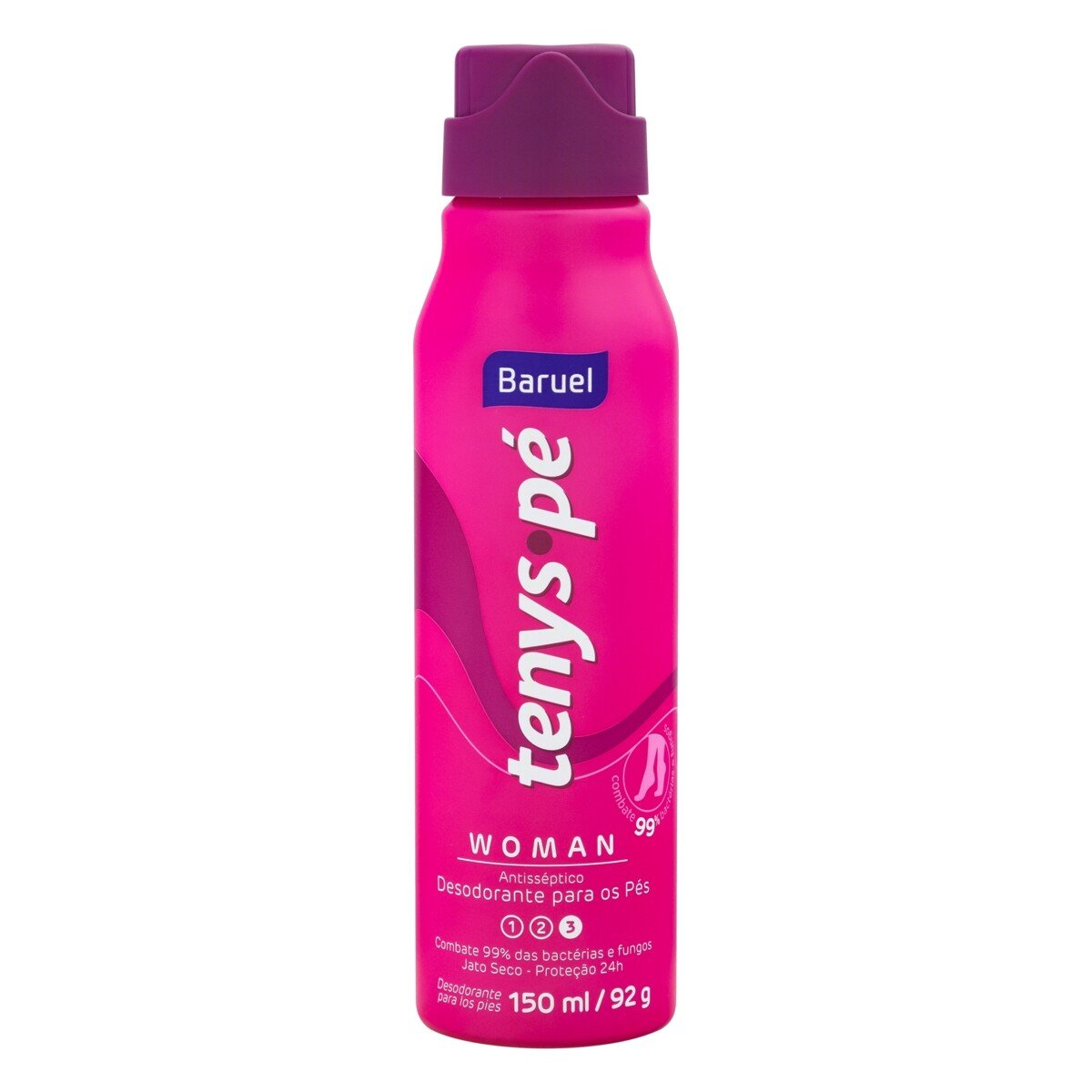 Capa do produto Tenys-Pe Aerosol Jato Seco Woman Woman 86g