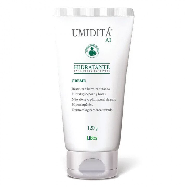 Capa do produto Hidratante Corporal Umiditá Ai Pele Sensível 120G