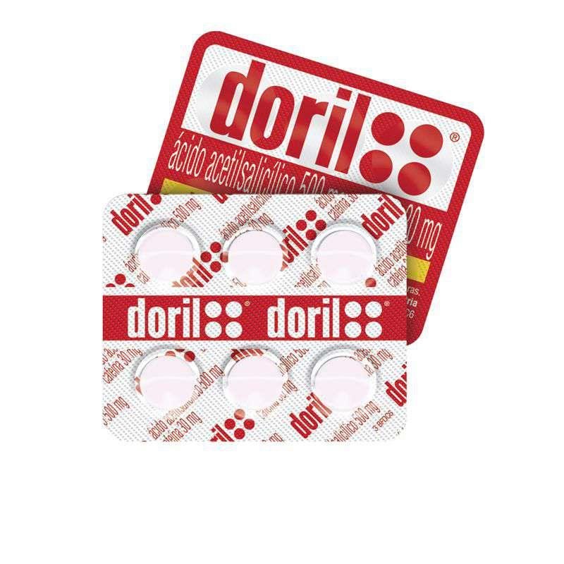 Capa do produto Doril 6 Comprimidos