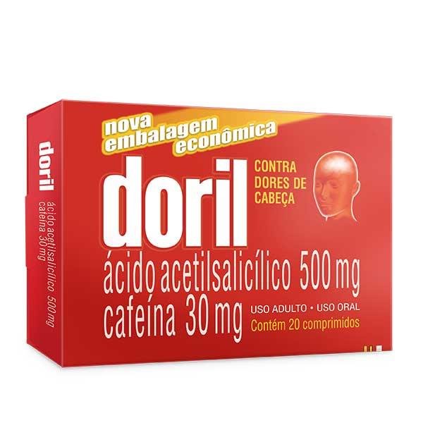 Capa do produto Doril 20 Comprimidos