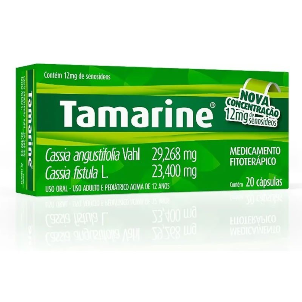 offer-product-image-Tamarine 12mg Laxante Fitoterápico 20 cápsulas