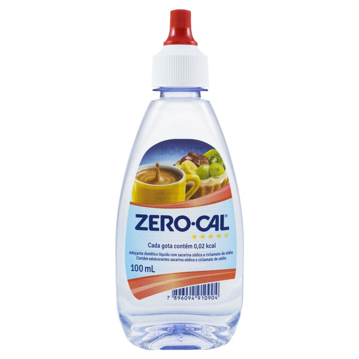 Capa do produto Zero-Cal Adoçante Líquido Sacarina 100Ml