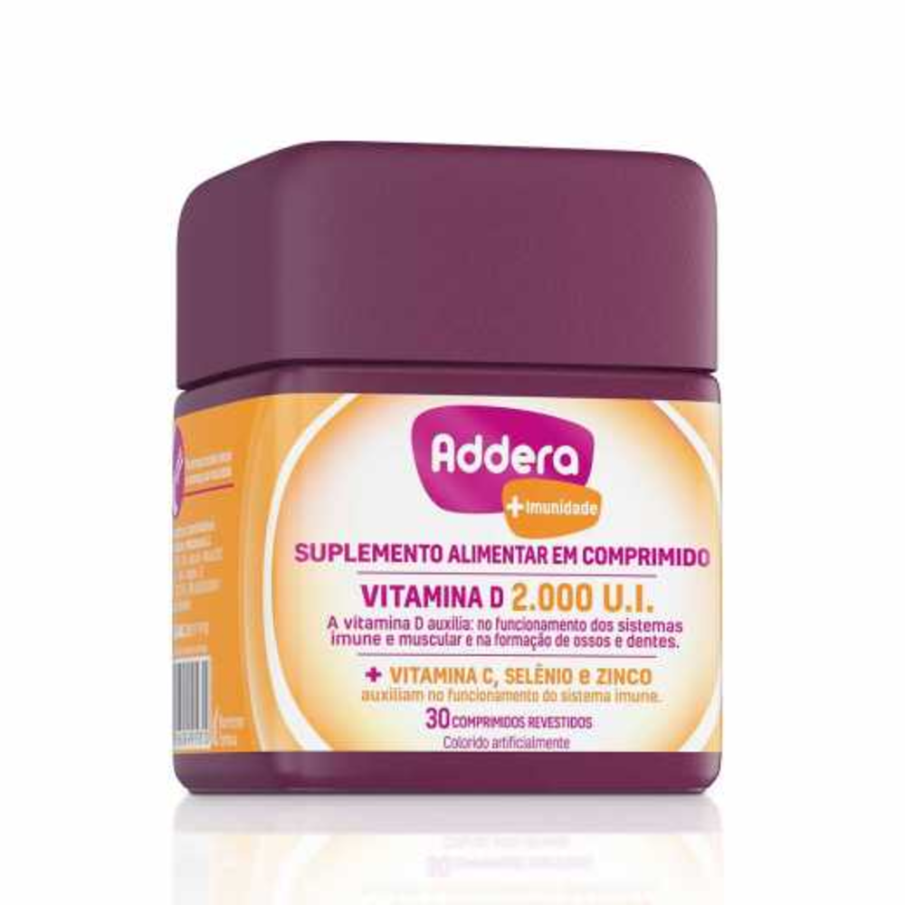 Capa do produto Addera +Imunidade 2.000UI 30 Comprimidos