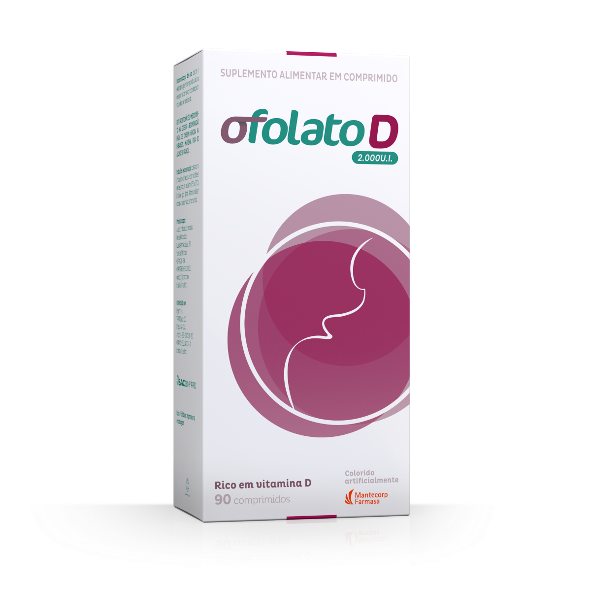 Capa do produto Ofolato D 2000Ui 90 Comprimidos