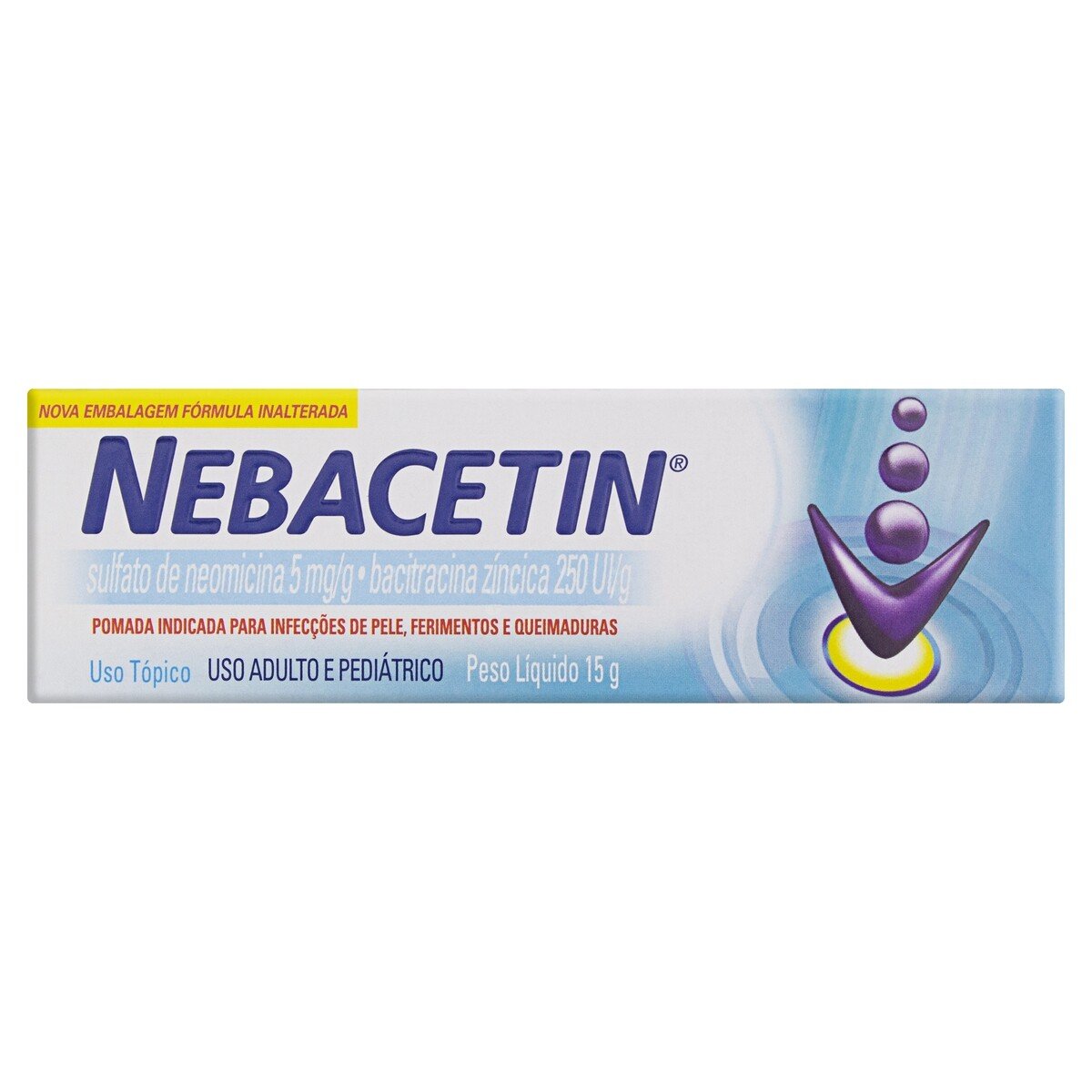 Capa do produto Nebacetin Pomada 15G