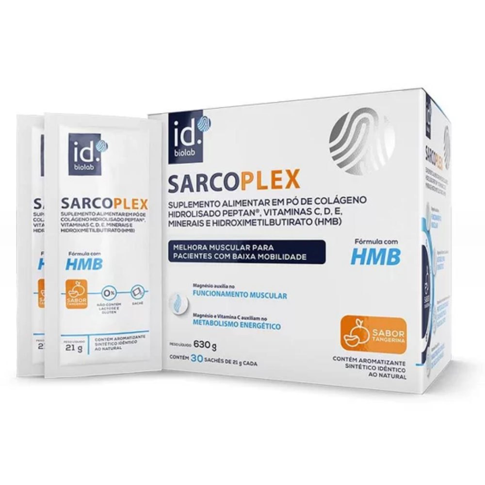 Capa do produto Sarcoplex Sabor Tangerina 30 Sachês