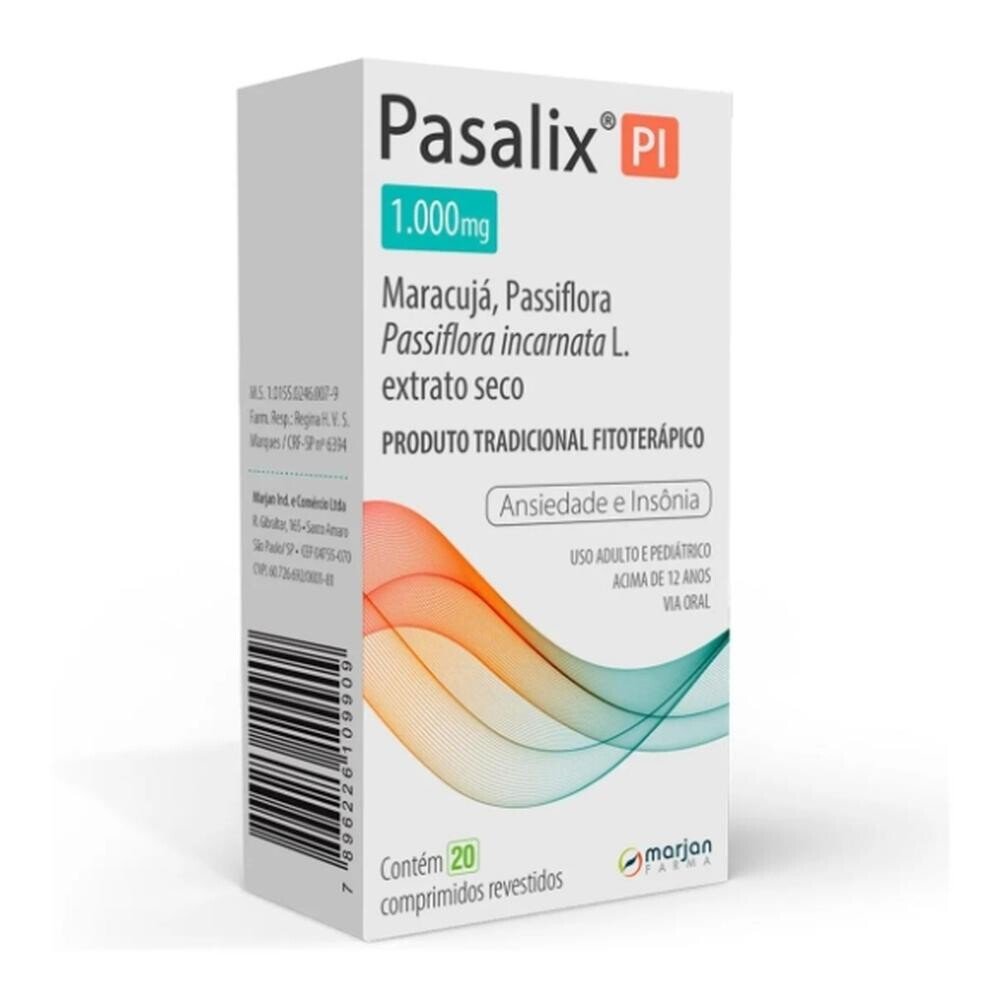 Capa do produto PASALIX PI MJA 1000MG CO-REV CX X 20