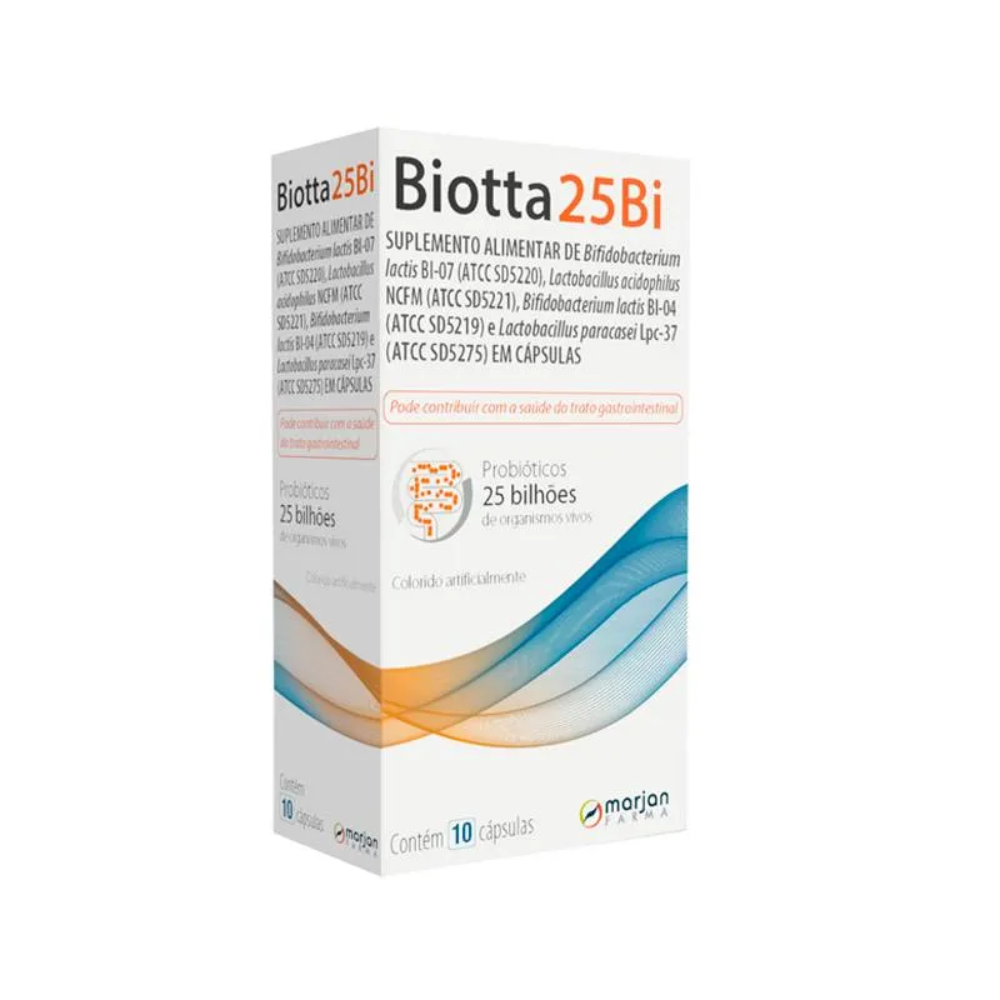 Capa do produto Suplemento Alimentar Biotta 25Bi 10 Cápsulas
