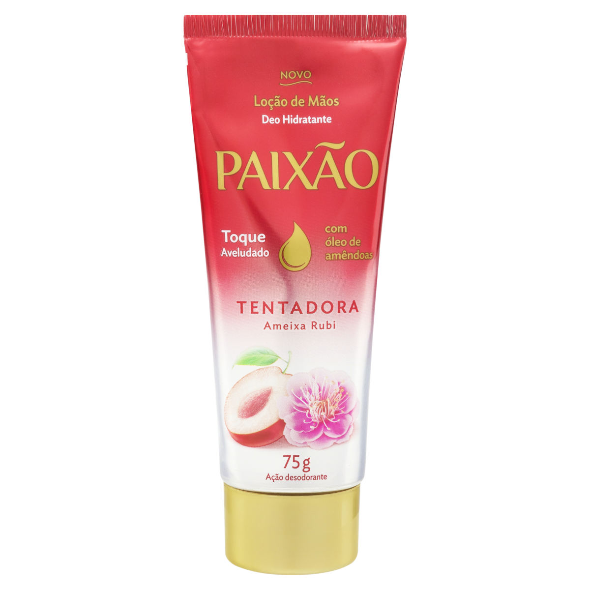Capa do produto Loção Para As Mãos Deo-Hidratante Tentadora Paixão Bisnaga 75G