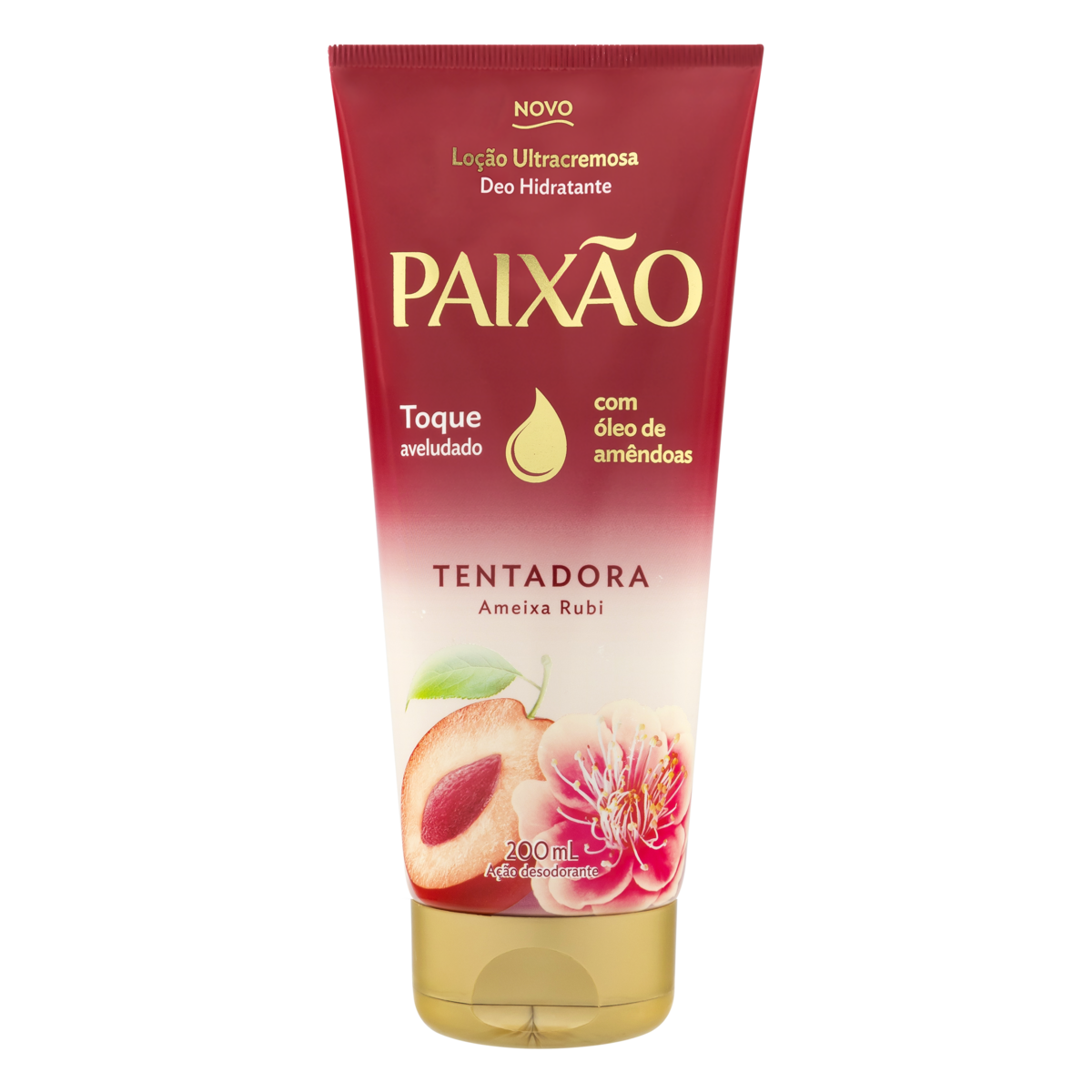 Capa do produto Loção Corporal Deo-Hidratante Ultracremosa Tentadora Paixão Bisnaga 200Ml