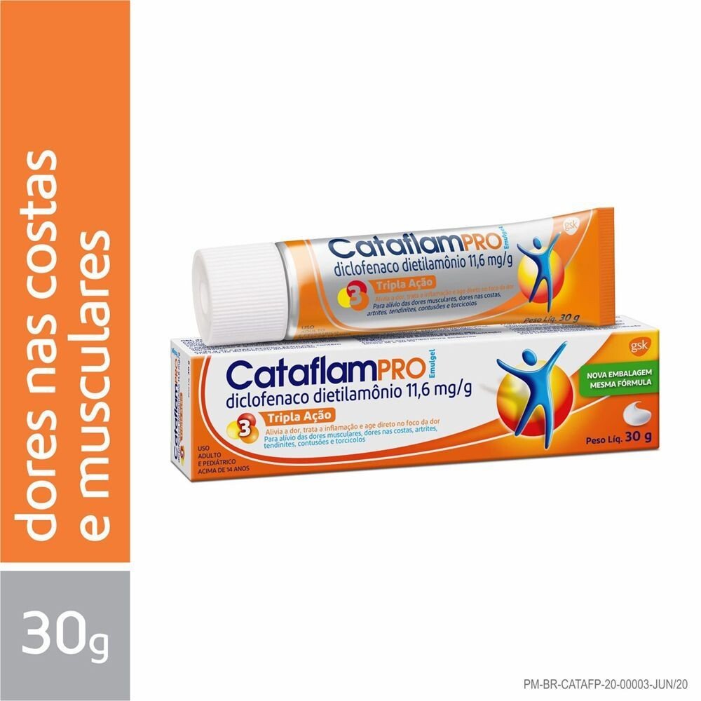 Capa do produto Cataflampro Emulgel 30G