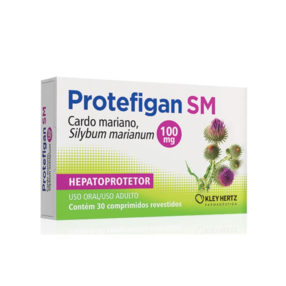 Capa do produto Protefigan SM 100mg 30 comprimidos