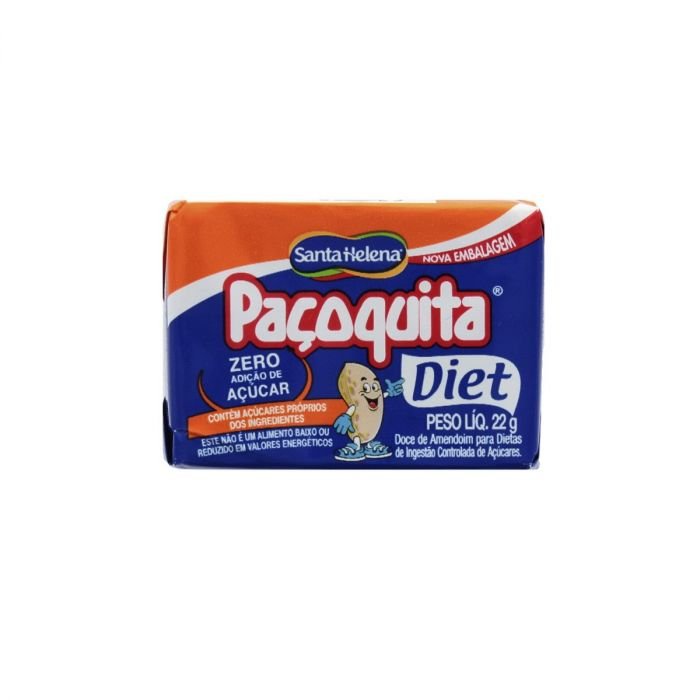 Capa do produto Paçoquita Doce de Amendoim Diet 22g