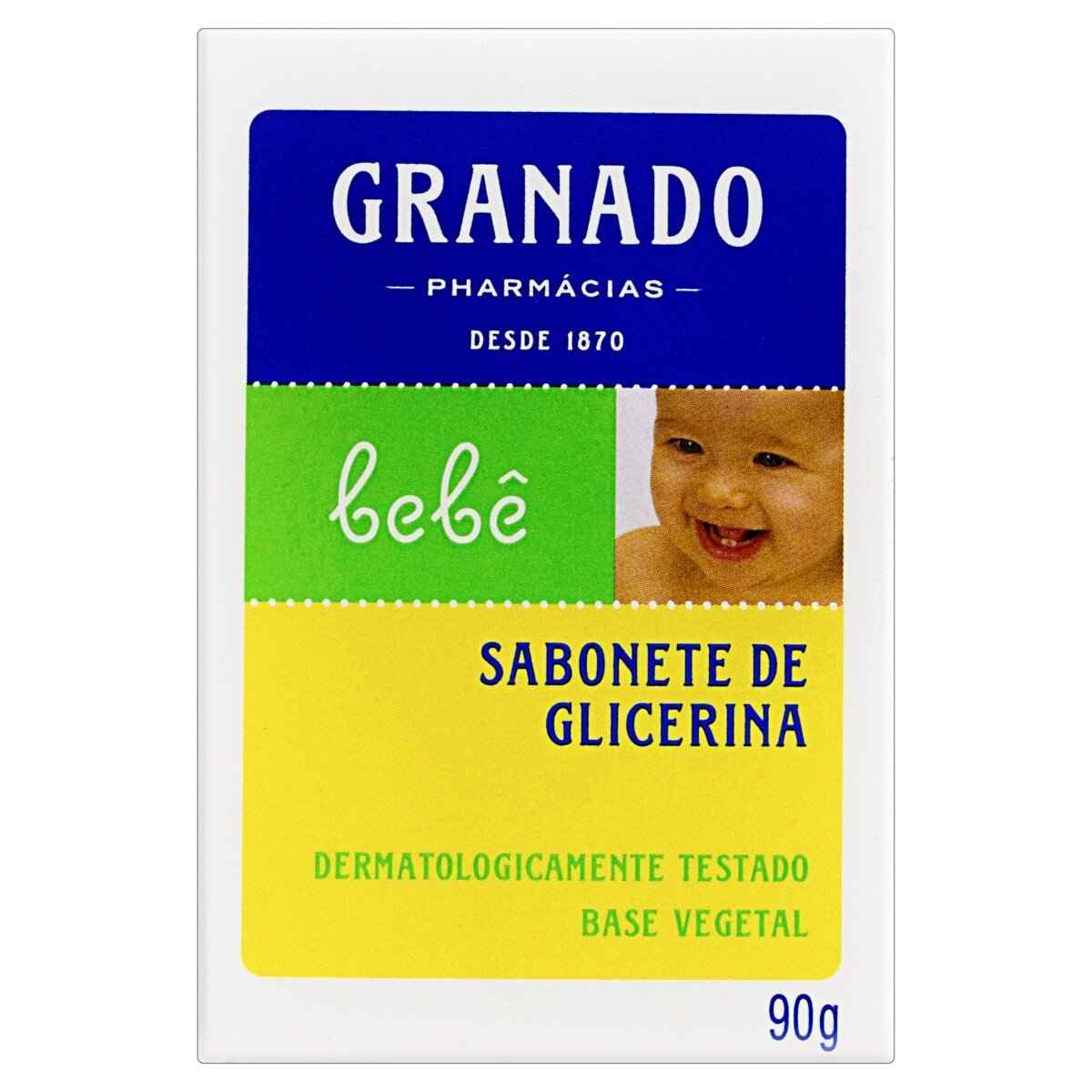 Capa do produto Sabonete Barra Granado Glicerinado 90G