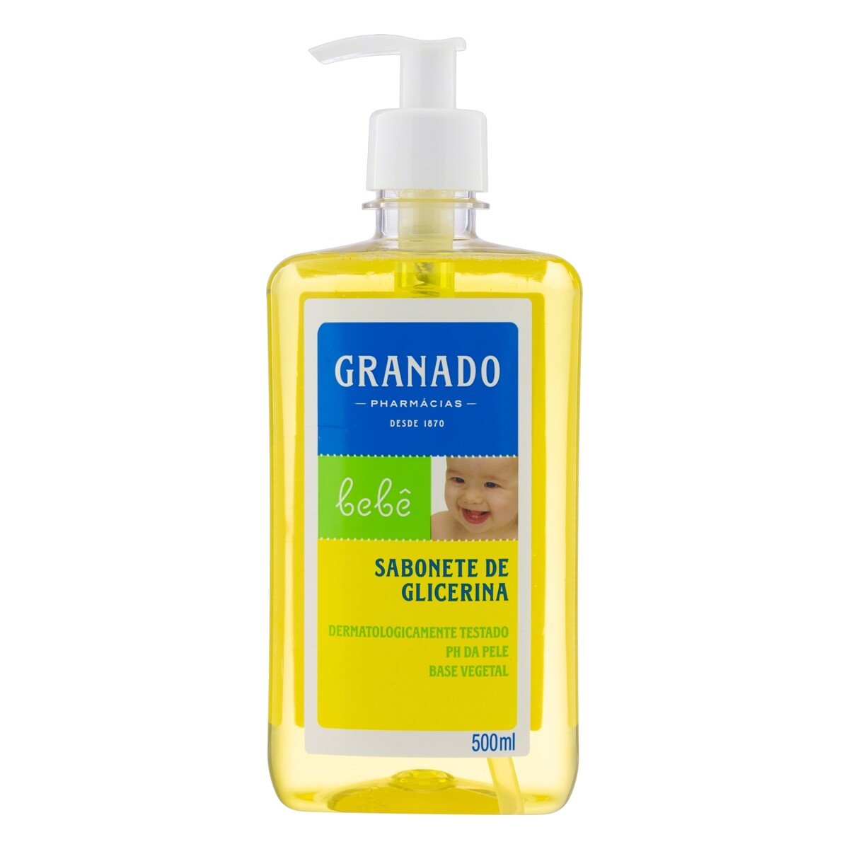 Capa do produto Sabonete Líquido Glicerina Granado Bebê Tradicional 500Ml
