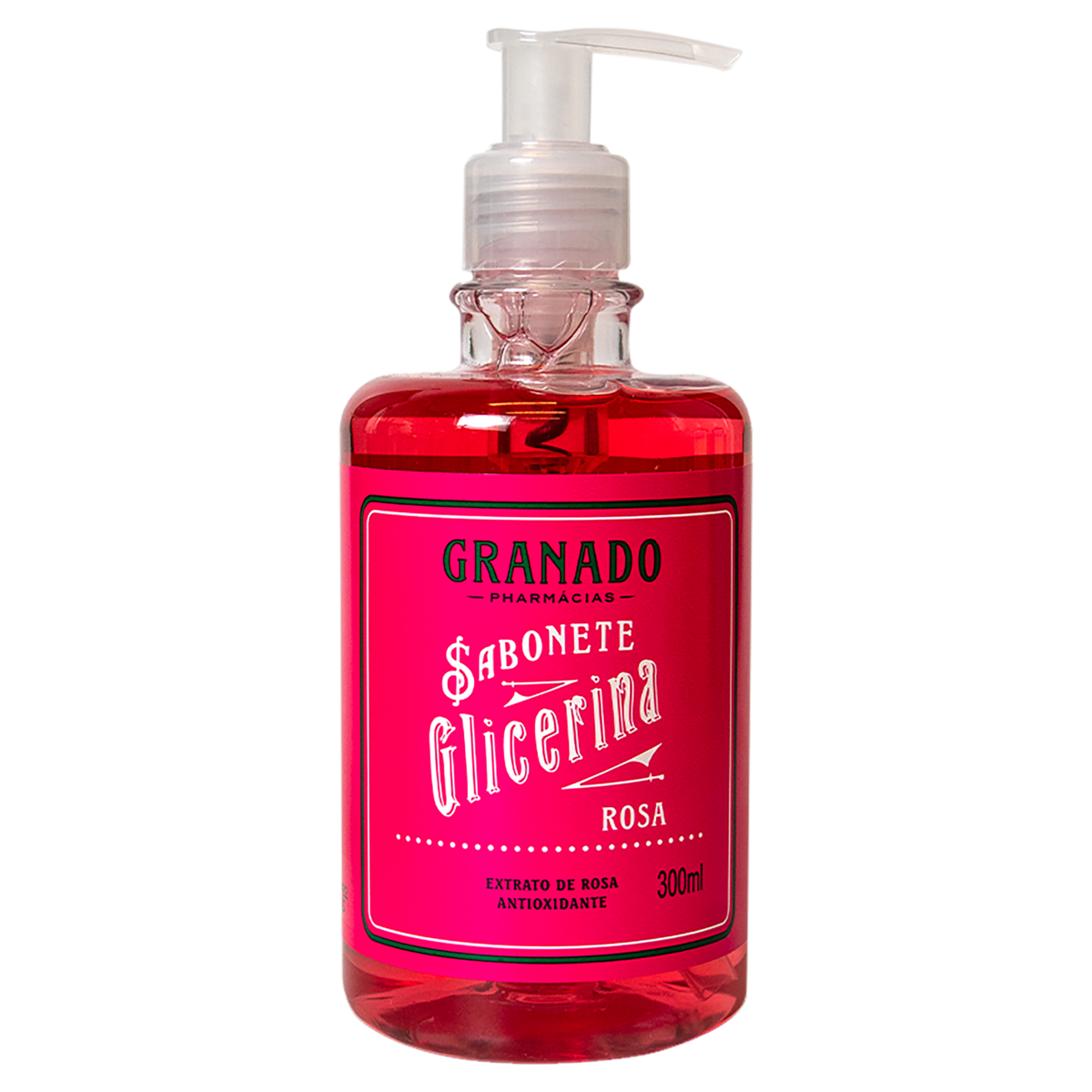 Capa do produto Sabonete Líquido Rosa Granado Glicerina Frasco 300Ml
