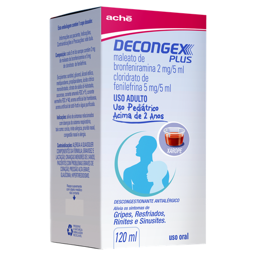 Decongex Plus Xarope 120ml