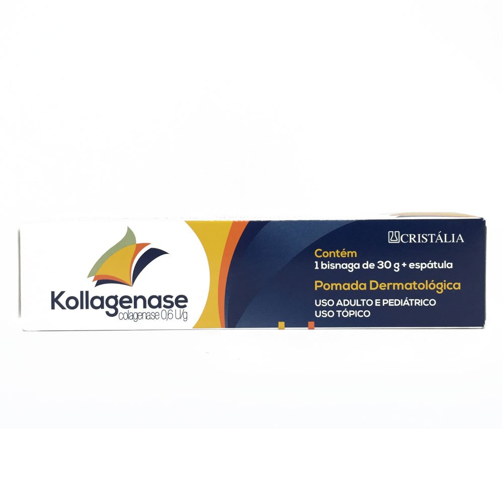 Capa do produto Pomada Kollagenase 0,6U/g 30g