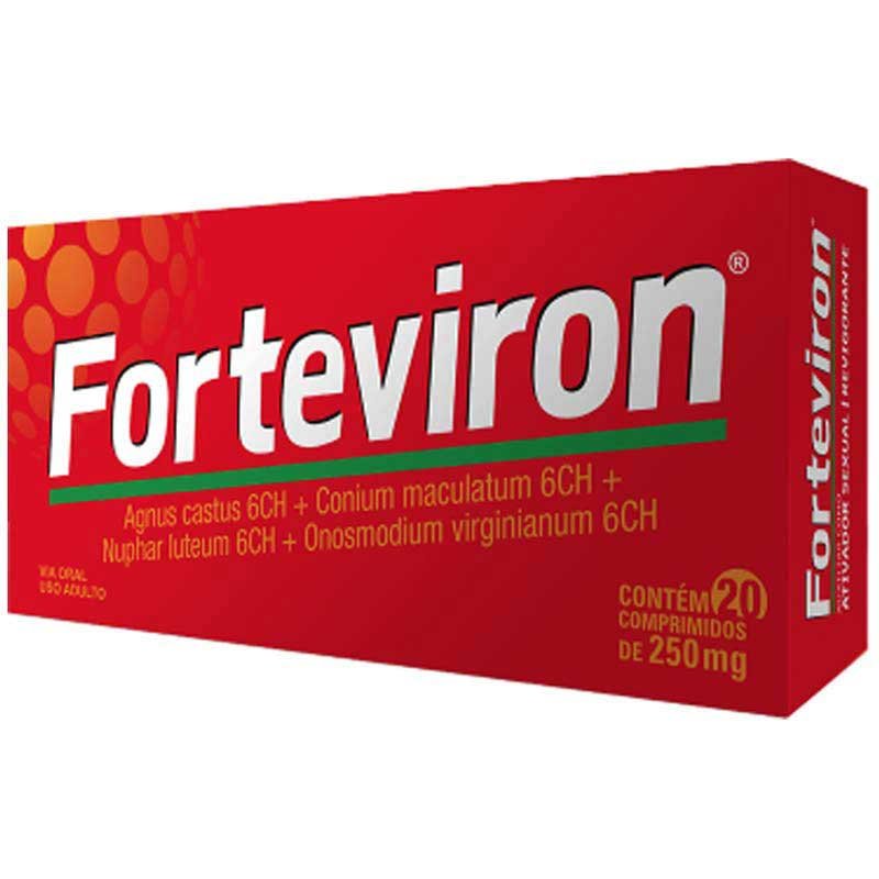 Capa do produto Forteviron 250Mg 20 Comprimidos