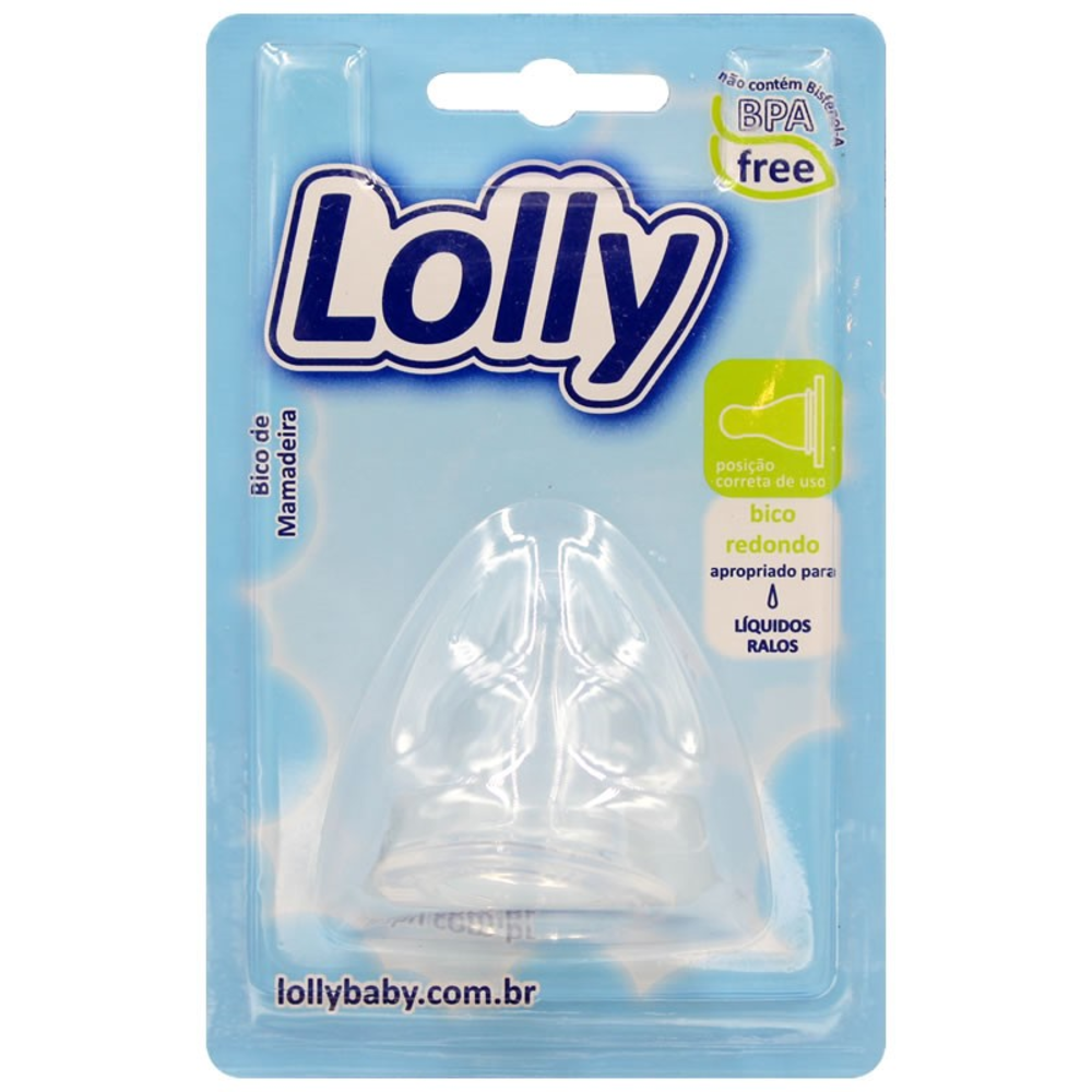 offer-product-image-Bico de Mamadeira Lolly Redondo S0060 1 unidade