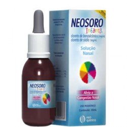 Capa do produto Neosoro Infantil Solução Nasal Neo Química 30mL