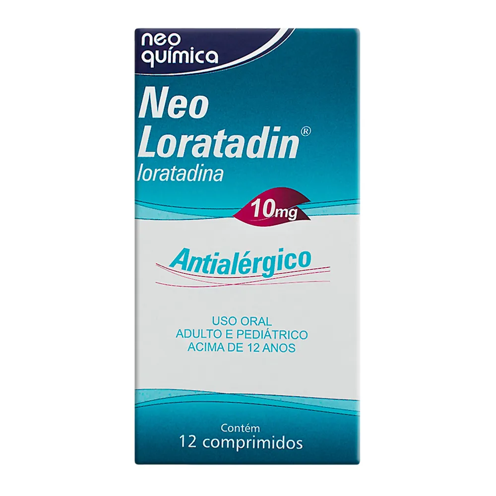 Capa do produto Neo Loratadin 10Mg 12 Comprimidos