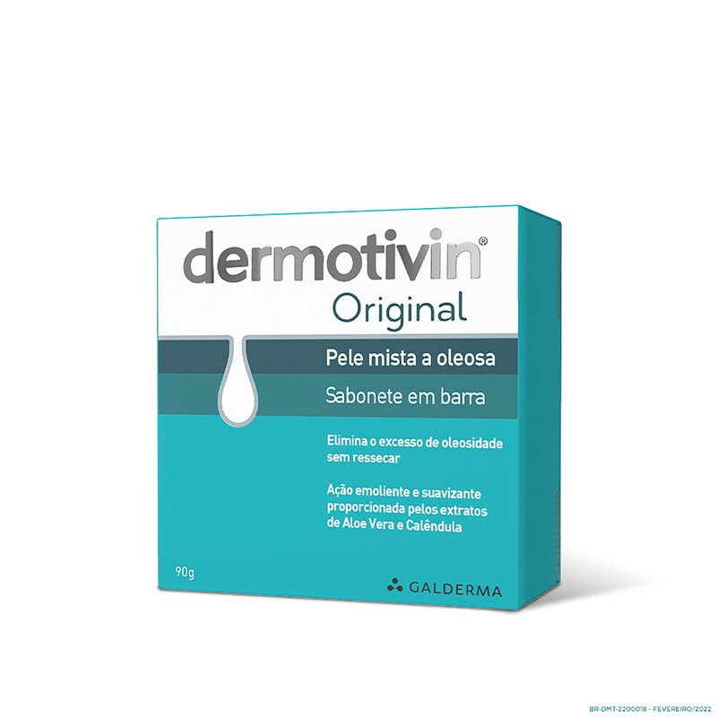 Capa do produto Sabonete Dermotivin Original Barra 90G