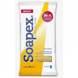 Capa do produto Lenços Umedecidos Soapex C/10 Unidades