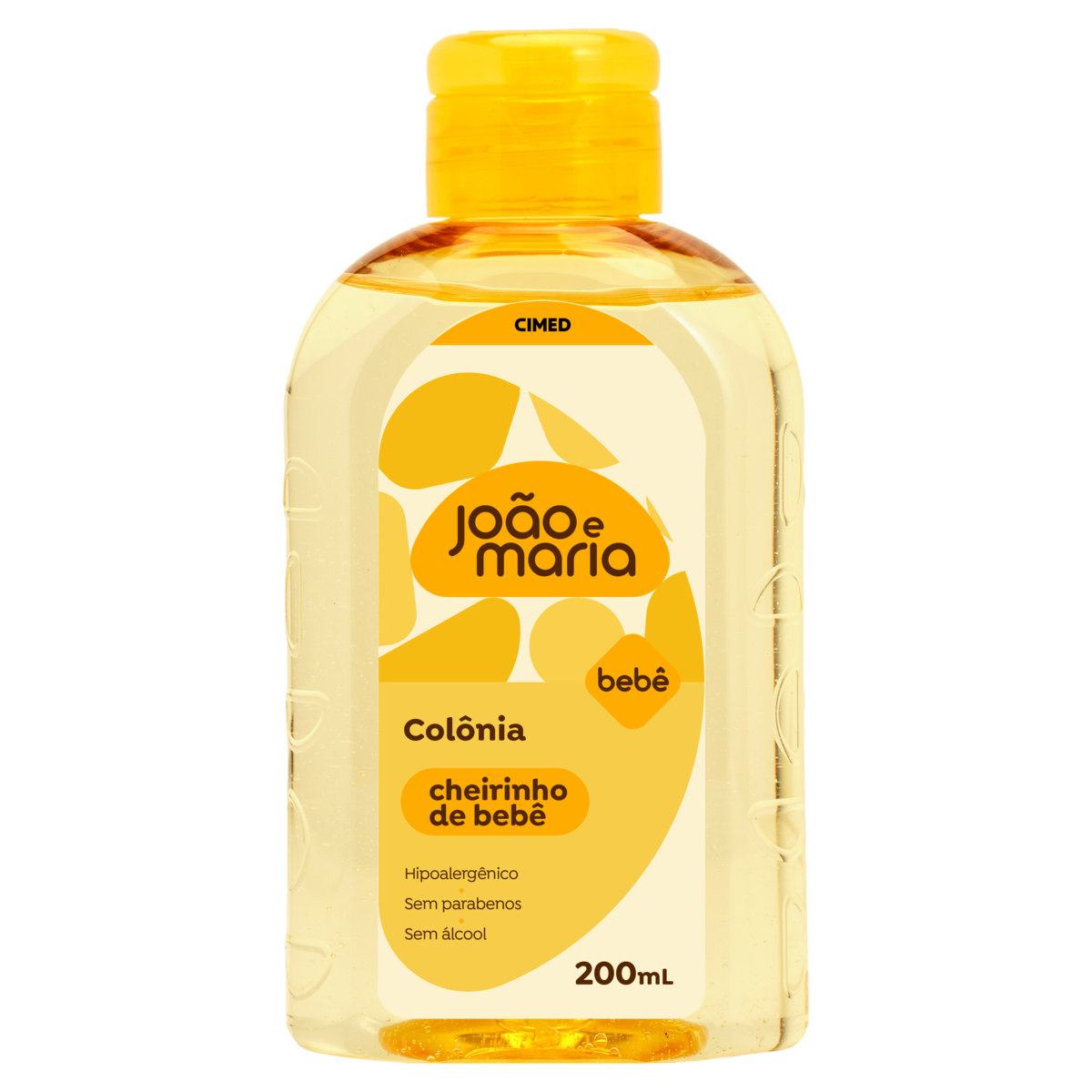 Capa do produto Colônia Cheirinho de Bebê João e Maria Frasco 200ml