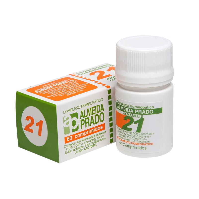Capa do produto Complexo Homeopático Almeida Prado 21 60 Cápsulas
