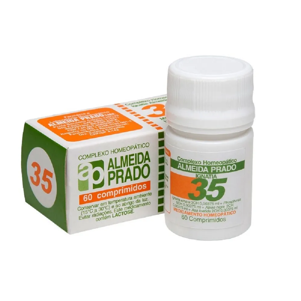Capa do produto Complexo Homeopático Almeida Prado 35 60 Comprimidos