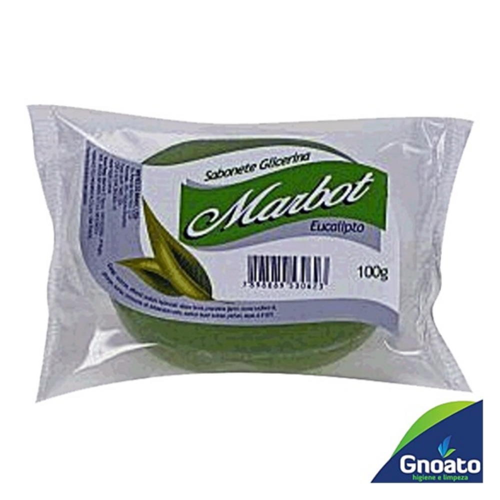 Capa do produto Sabonete em Barra Marbot Glicerinada Eucalipt, barra 100g
