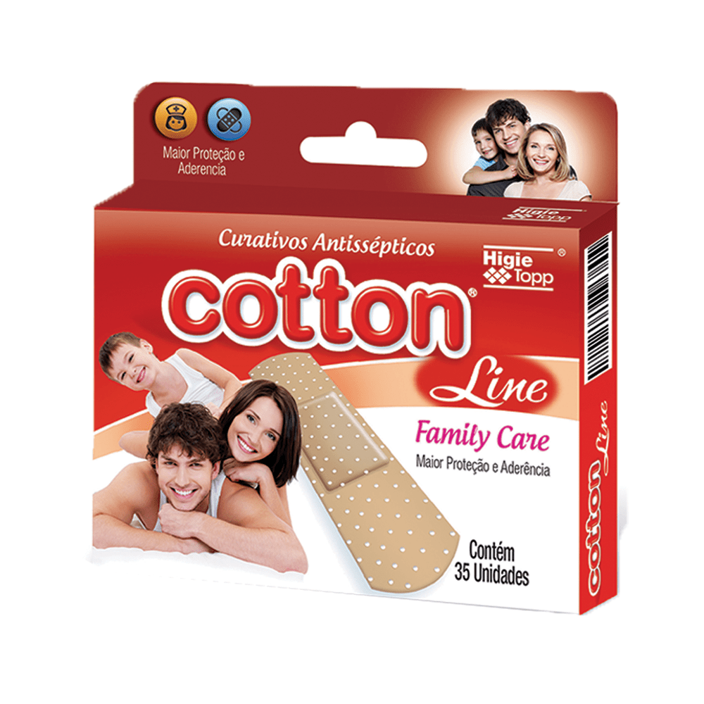 offer-product-image-Curativo Cotton Line bege 35 unidades