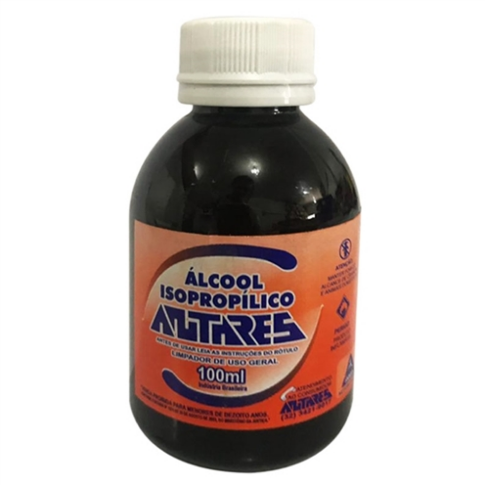 Capa do produto Álcool Isopropilico Antares 100ml