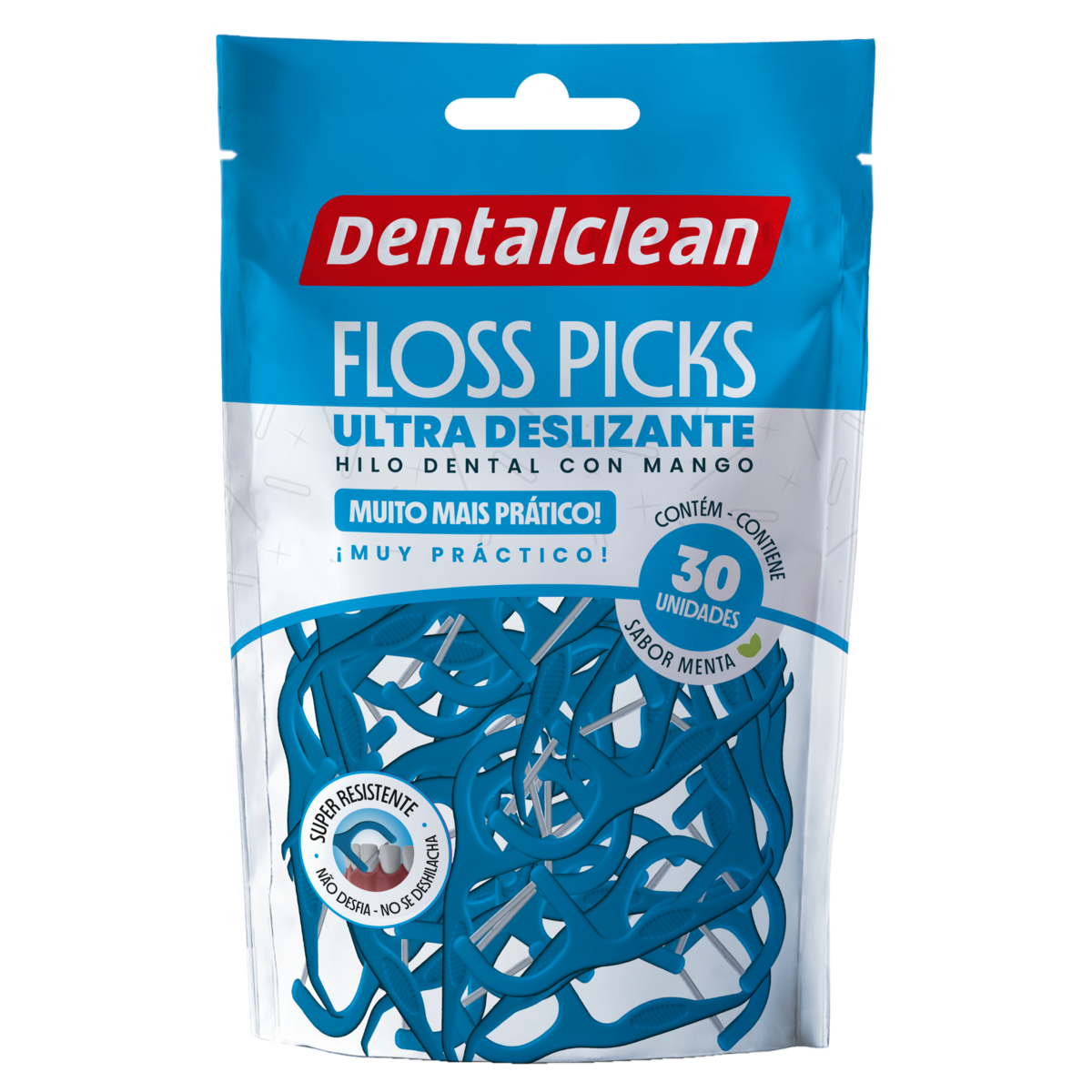 Farmácias APP - Fio Dental com Haste Ultra Deslizante Menta